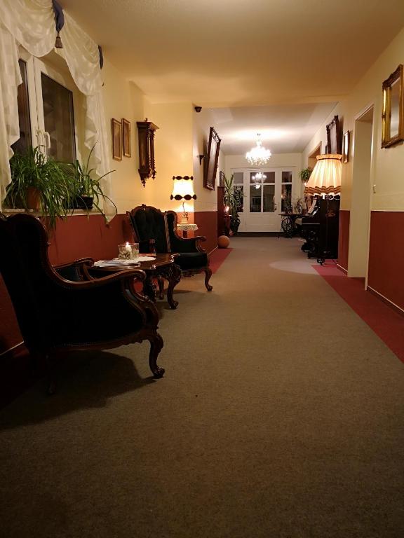 Posezení v ubytování Landhotel Peters