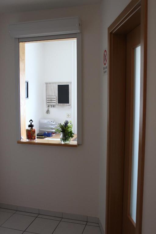 TV a/nebo společenská místnost v ubytování Pension Boitz