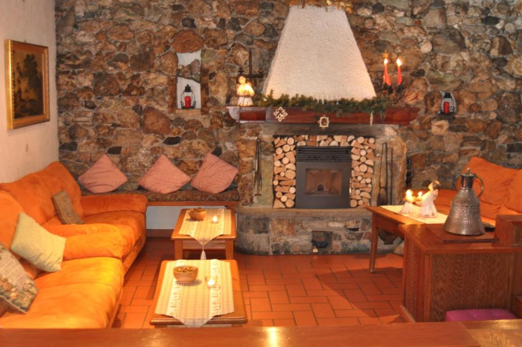 Posezení v ubytování Hotel Flora Alpina