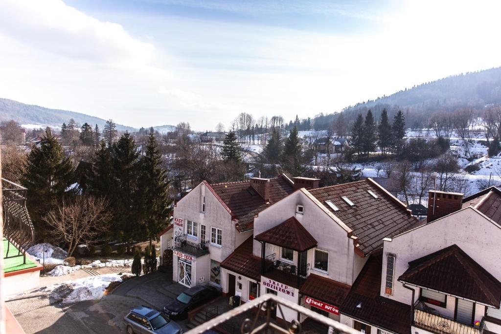 Výhľad na hory alebo výhľad na hory priamo z apartmánu