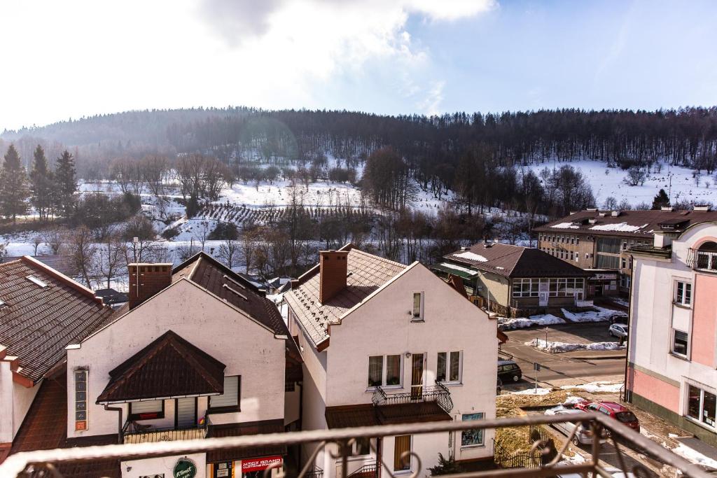 Výhľad na hory alebo výhľad na hory priamo z apartmánu
