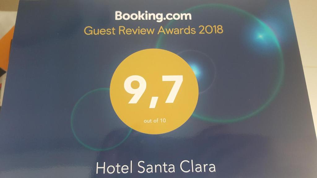 Certifikát, hodnocení, plakát nebo jiný dokument vystavený v ubytování Hotel Santa Clara