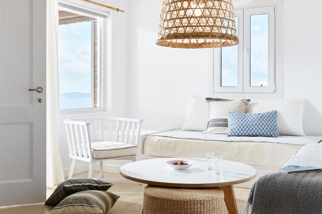 Część wypoczynkowa w obiekcie Amare Mykonos