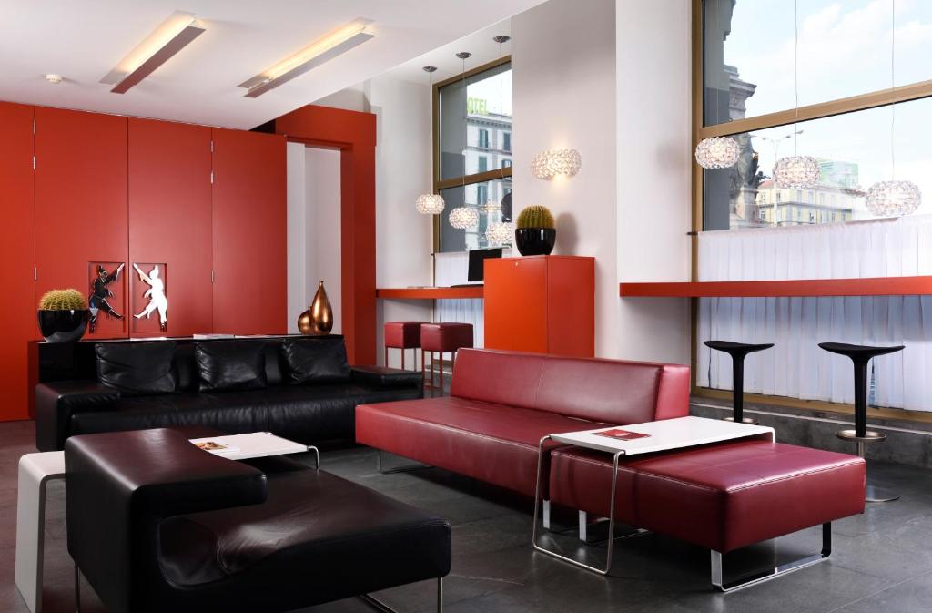 Posezení v ubytování UNA HOTELS Napoli