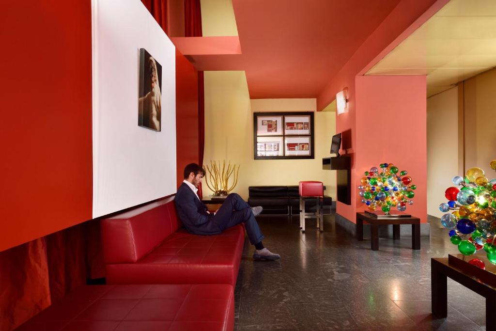 Posezení v ubytování UNA HOTELS Napoli