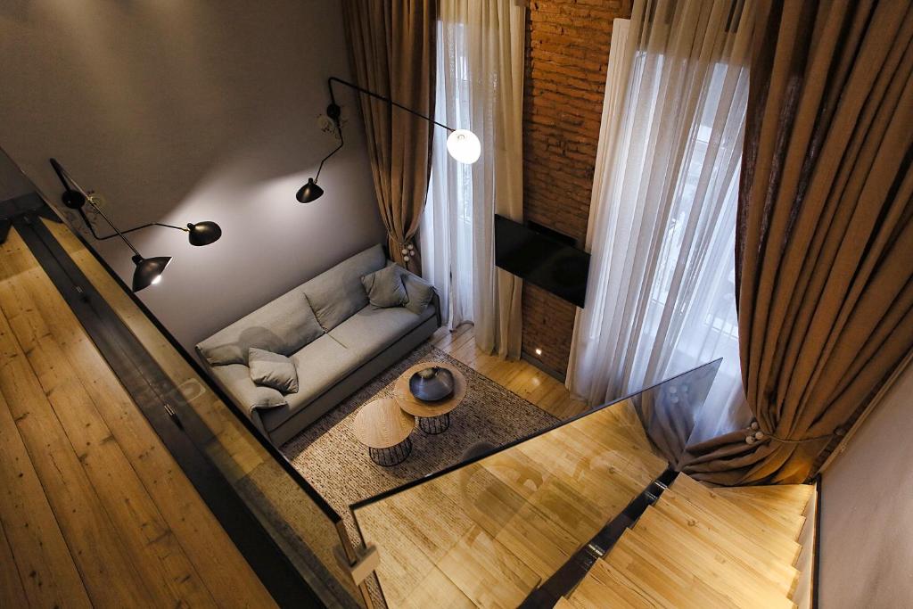 Posezení v ubytování Paskunji Residence