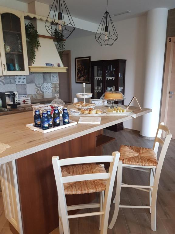 Nápoje v ubytování B&B Toma'