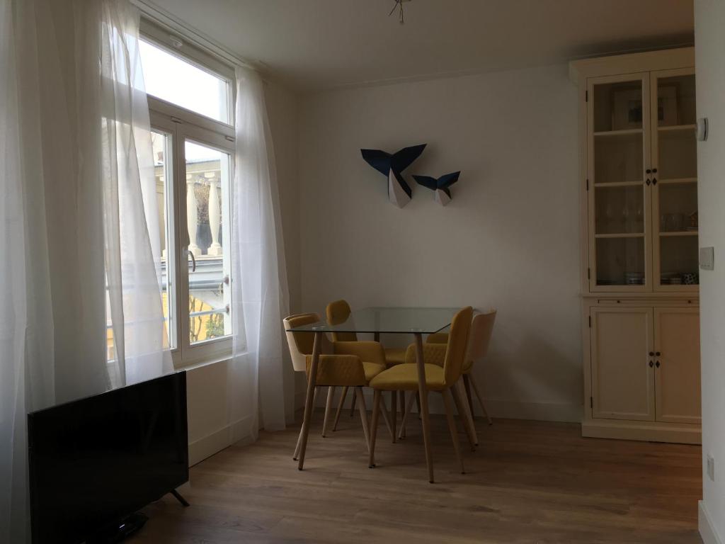 Ein Sitzbereich in der Unterkunft Kangaroom