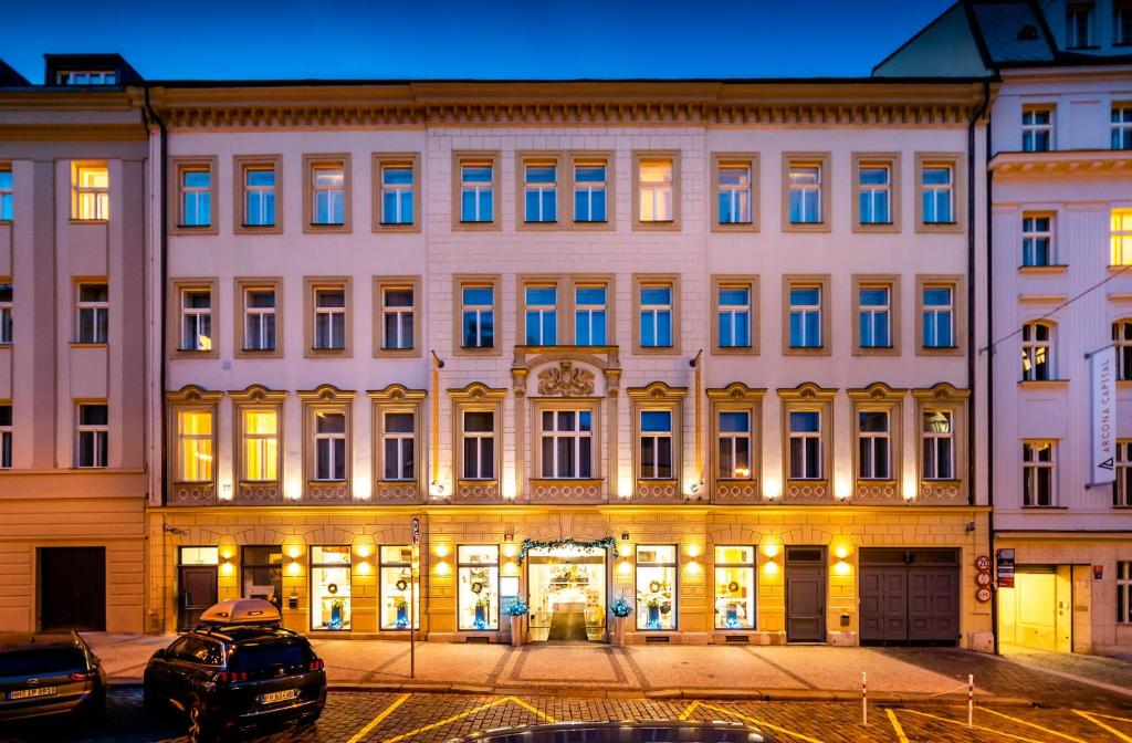 Budynek, w którym mieści się hotel