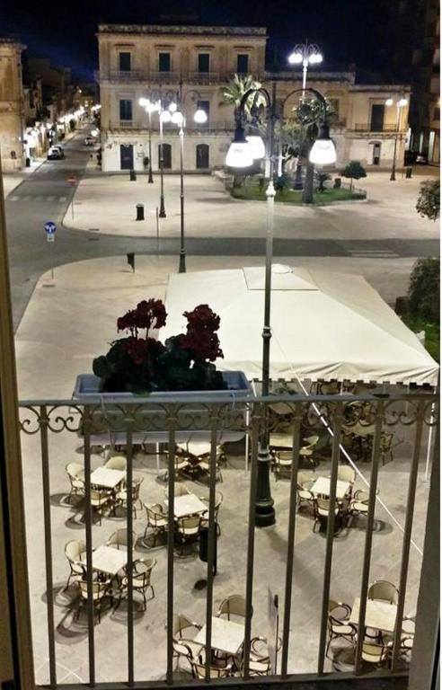 Balkón nebo terasa v ubytování Plaza Rooms
