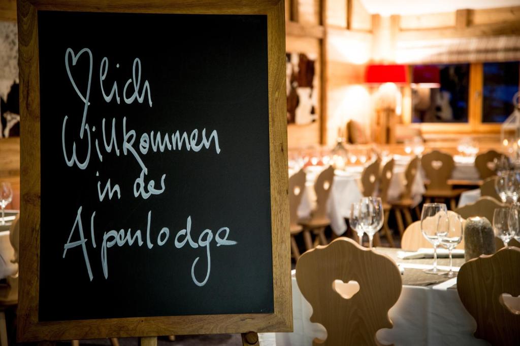 Restaurace v ubytování Alpenlodge Kühboden