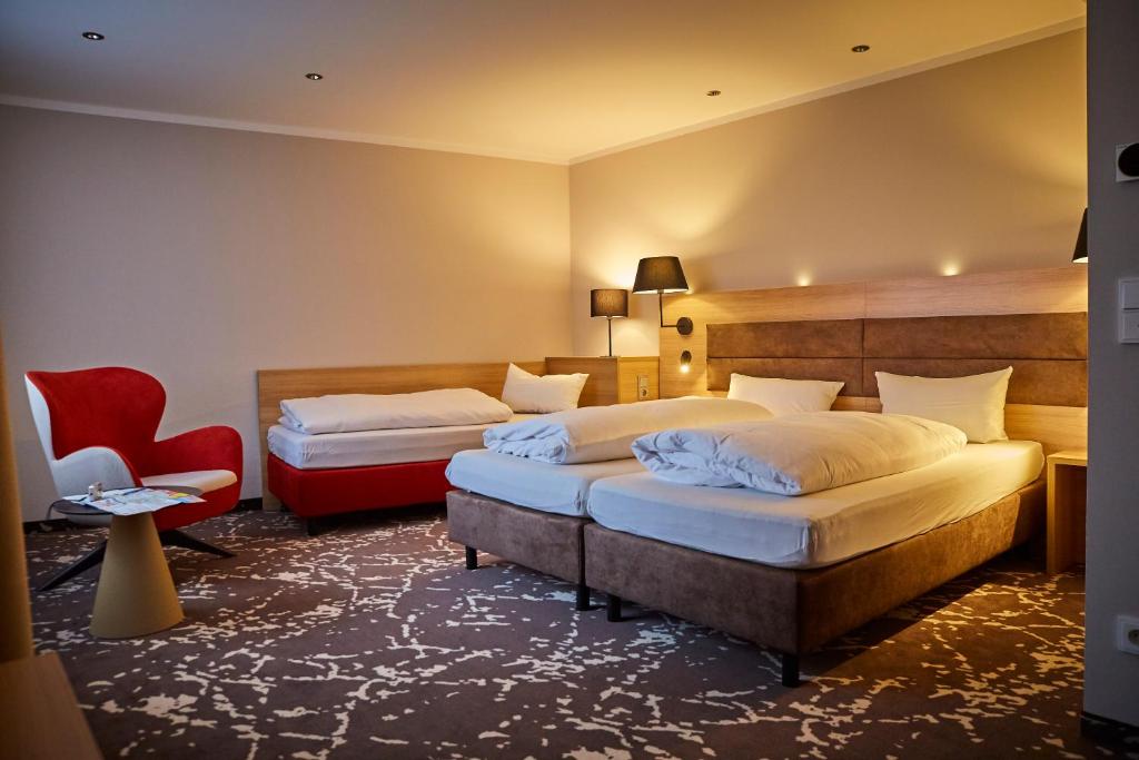 Postel nebo postele na pokoji v ubytování Bed&Breakfast Erber