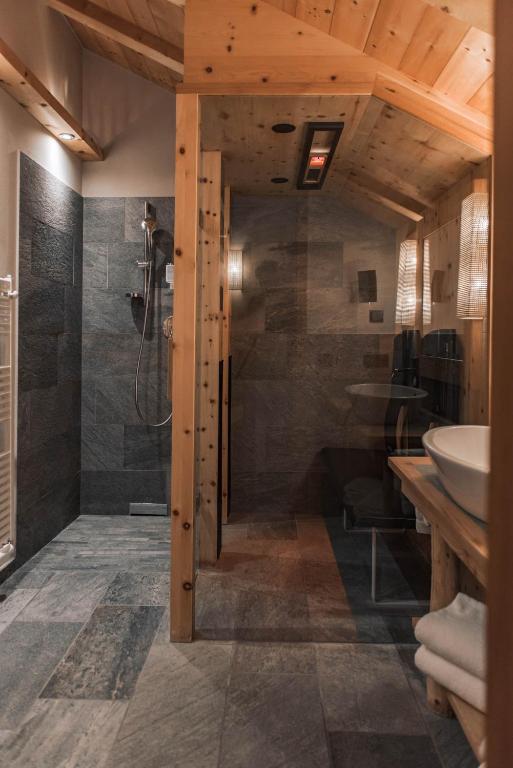 Kúpeľňa v ubytovaní Dolomites Living Hotel Tirler