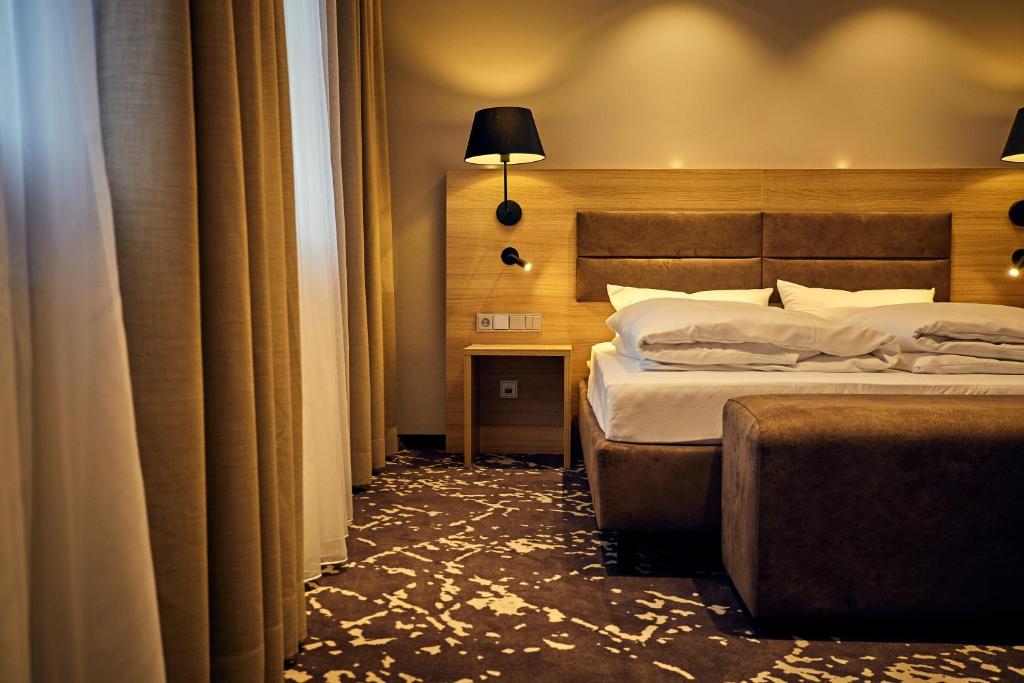 Postel nebo postele na pokoji v ubytování Bed&Breakfast Erber
