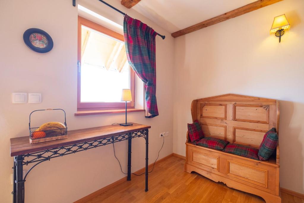 Postel nebo postele na pokoji v ubytování Holiday Home Katričnek