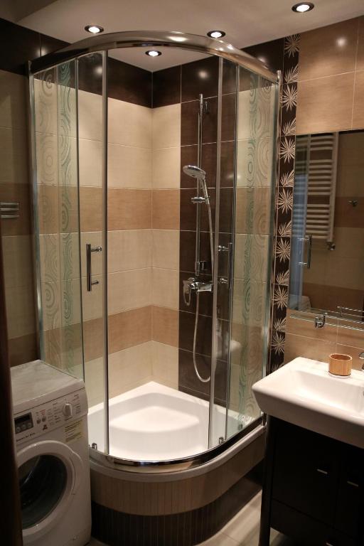 Kúpeľňa v ubytovaní Apartament F&J #12