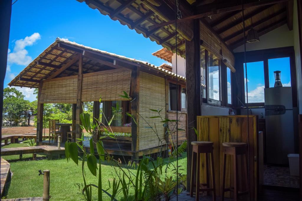 Zahrada ubytování Flow Beach House - Taipu de Fora - Península de Maraú