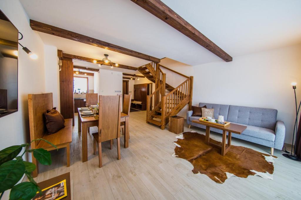 Posezení v ubytování Apartmány Bílá 188
