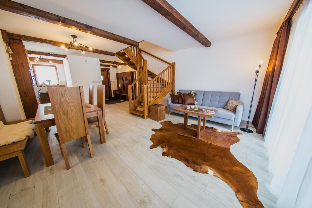 Posezení v ubytování Apartmány Bílá 188
