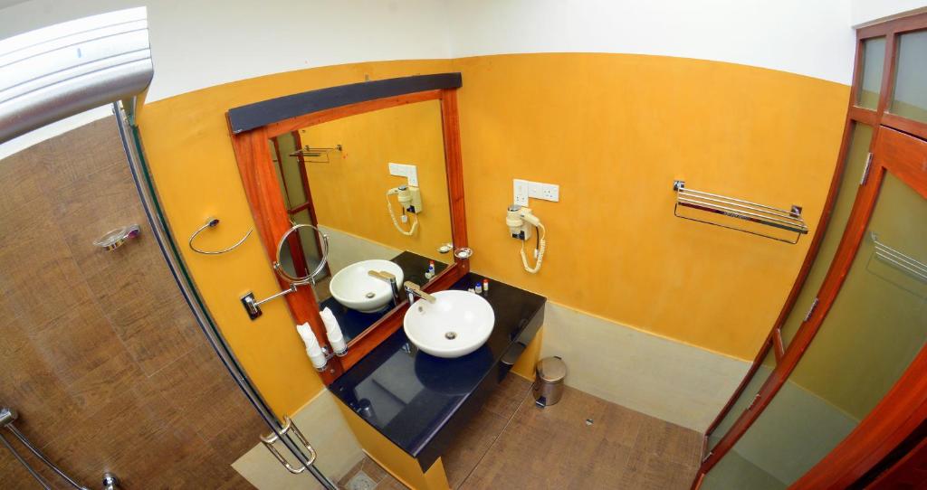 Koupelna v ubytování Beach Corridor Hotel & Spa with Free Airport shuttle