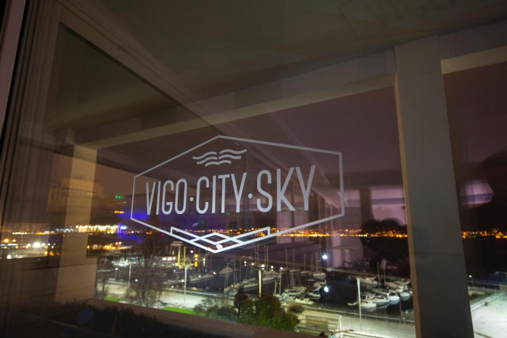 Nespecifikovaný výhled na destinaci Vigo nebo výhled na město při pohledu z hotelu