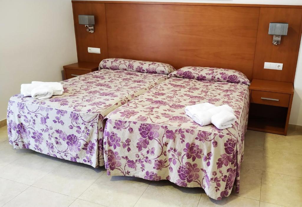 Postel nebo postele na pokoji v ubytování Hotel Rural Casa Ramiro