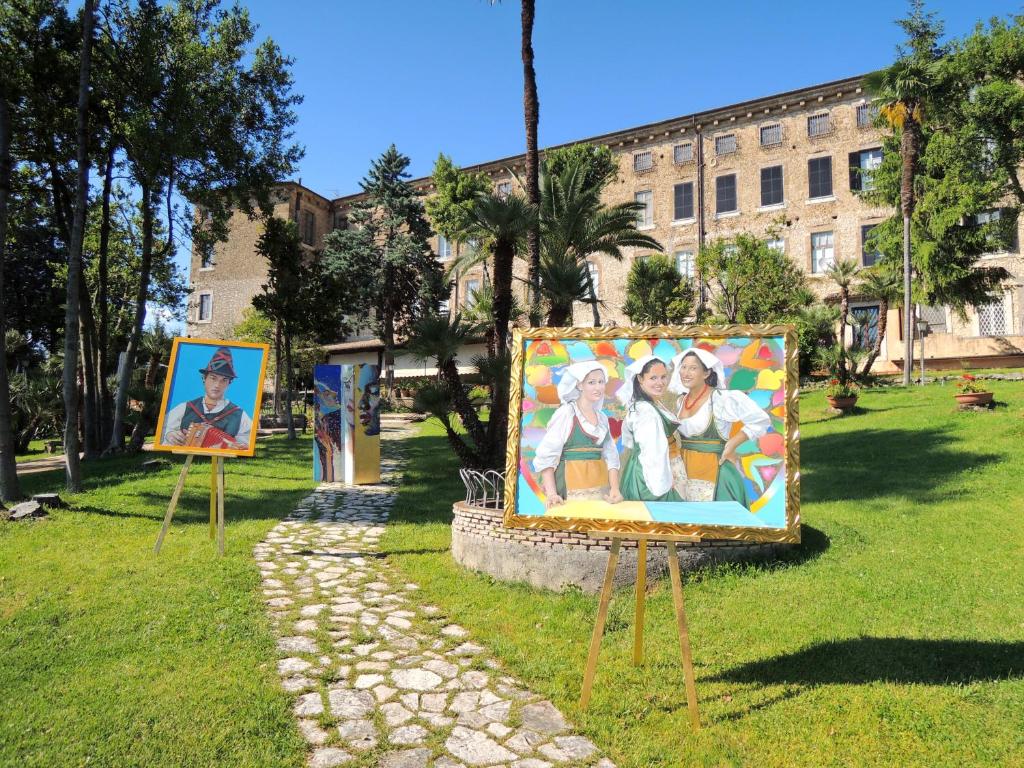 Zahrada ubytování Hotel Il Cavalier D'Arpino