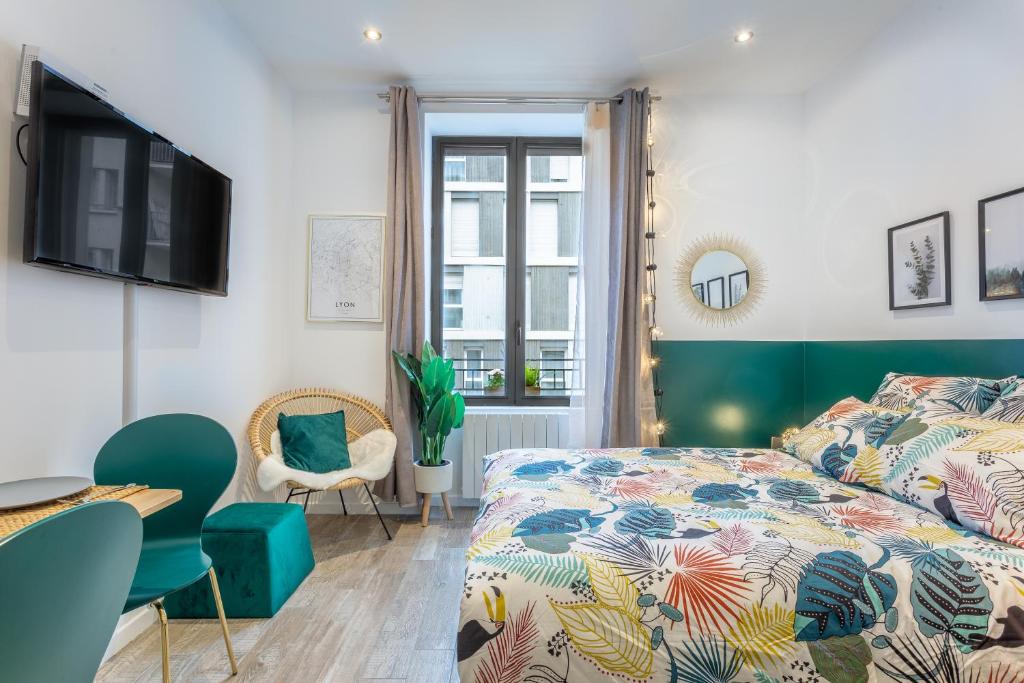 Les Cocons Emeraude et Fleuri - Superior Apartment