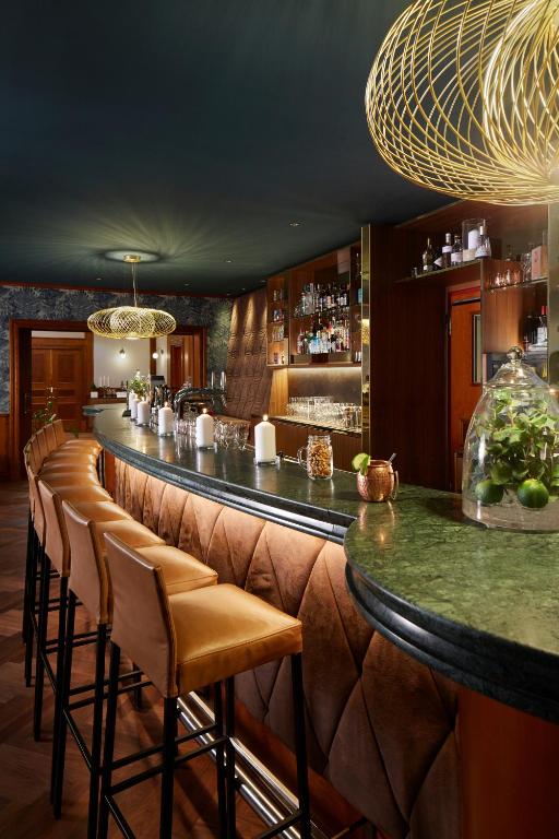 Lounge nebo bar v ubytování HYPERION Hotel Berlin