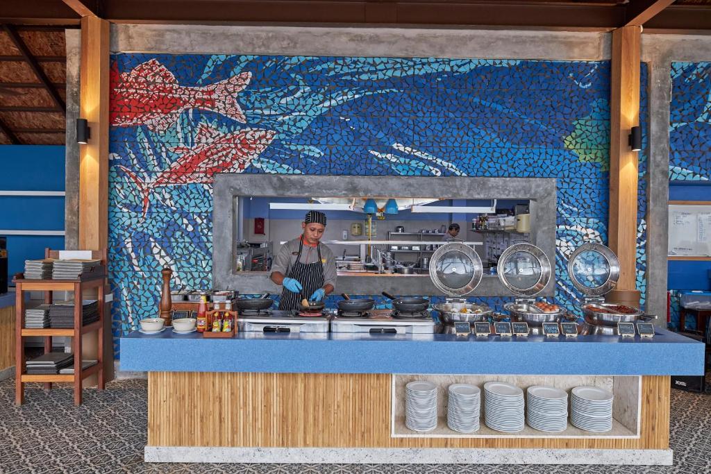Lounge nebo bar v ubytování Bandara Spa Resort & Pool Villas, Samui