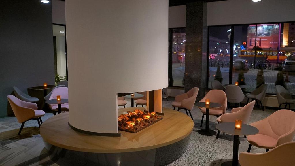 Posezení v ubytování Hotel Metropol