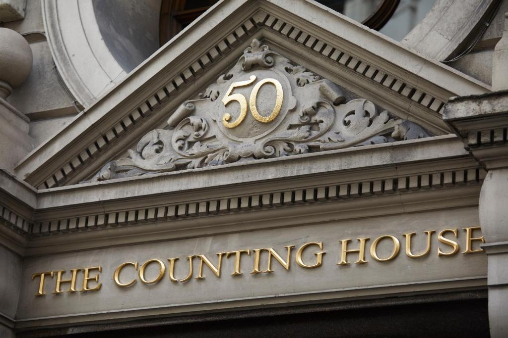Certifikát, hodnocení, plakát nebo jiný dokument vystavený v ubytování Counting House