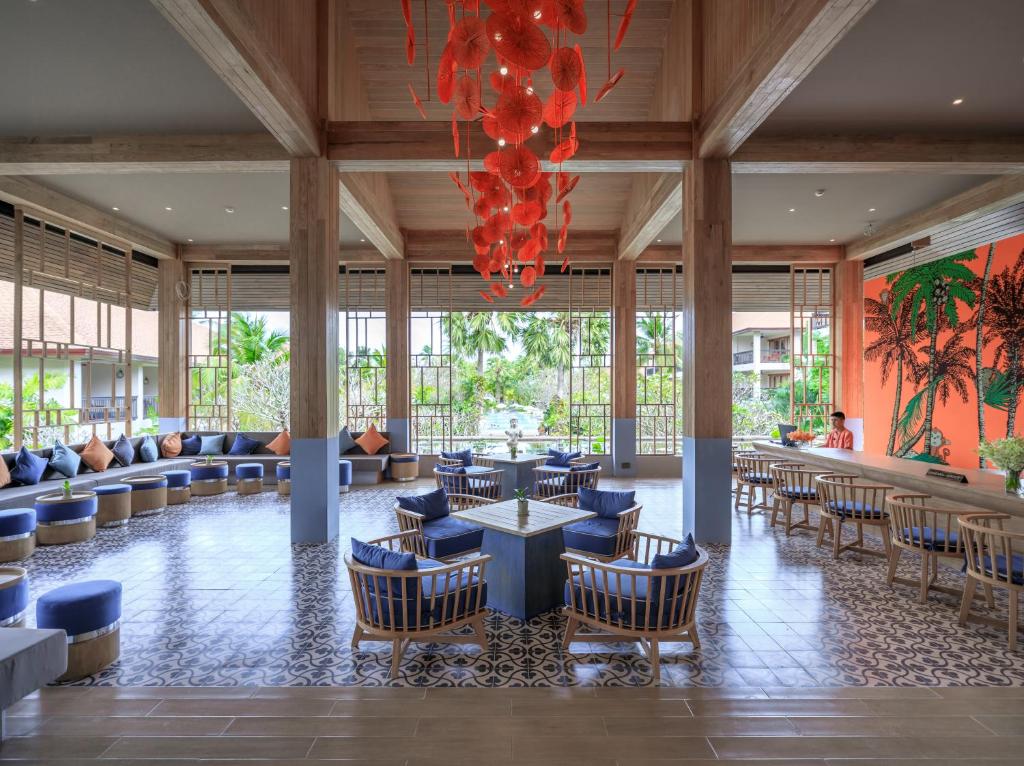 Restaurace v ubytování Bandara Spa Resort & Pool Villas, Samui