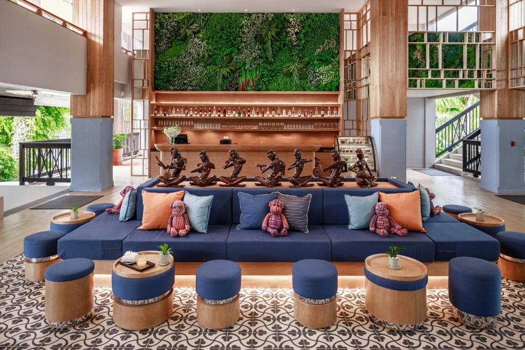 Posezení v ubytování Bandara Spa Resort & Pool Villas, Samui