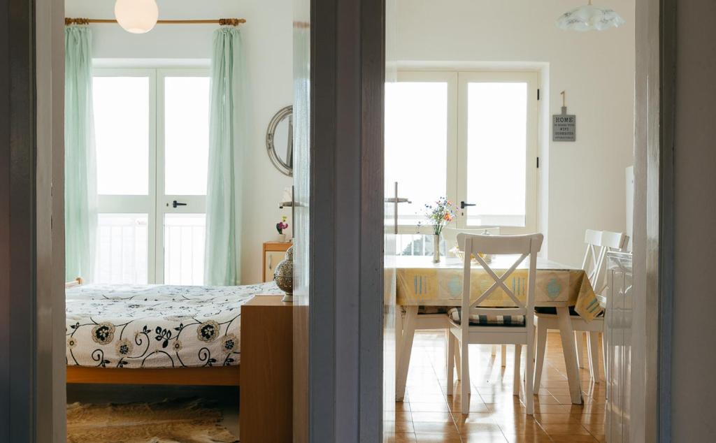 Posteľ alebo postele v izbe v ubytovaní Apartment THE VIEW