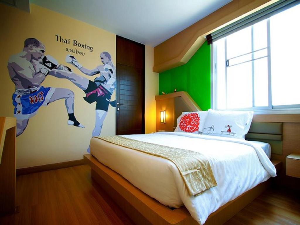 Postel nebo postele na pokoji v ubytování Ds67 Suites