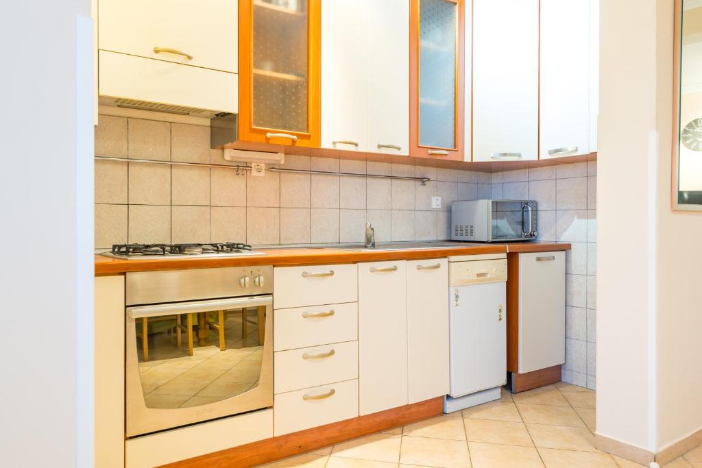 Kuchyňa alebo kuchynka v ubytovaní Apartment Miha Marusic