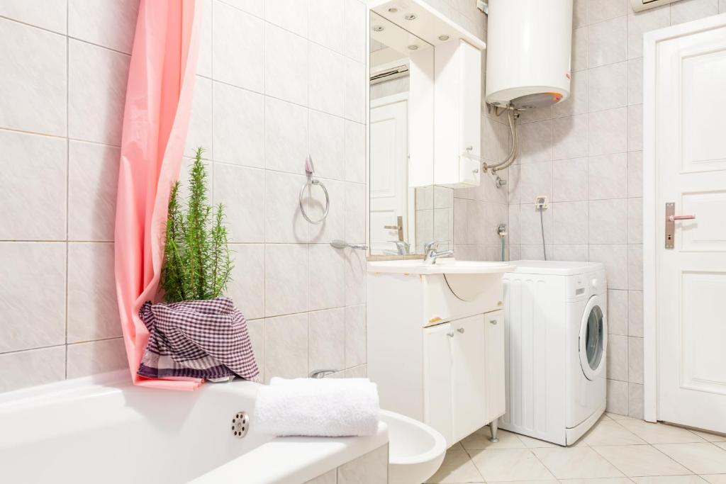 Kúpeľňa v ubytovaní Apartment Miha Marusic