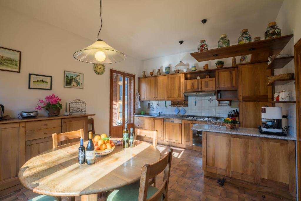 Kuchyň nebo kuchyňský kout v ubytování Villa Giulia