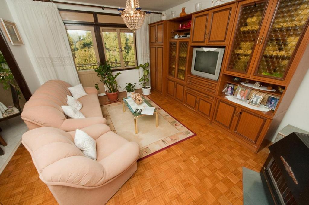 TV a/nebo společenská místnost v ubytování Apartment Patricia