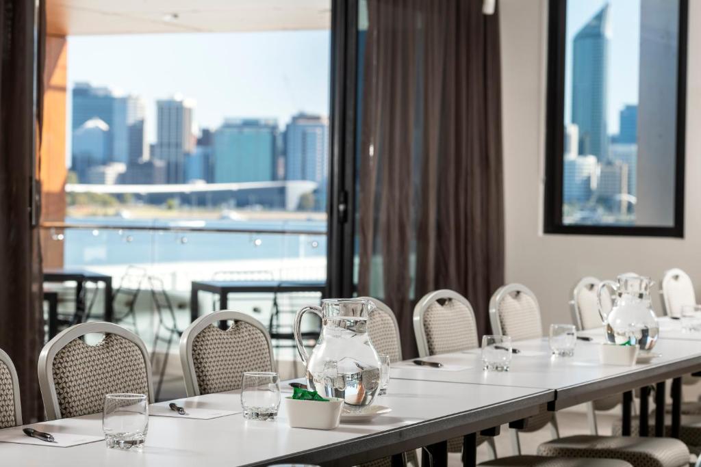 Restaurace v ubytování Quest South Perth Foreshore