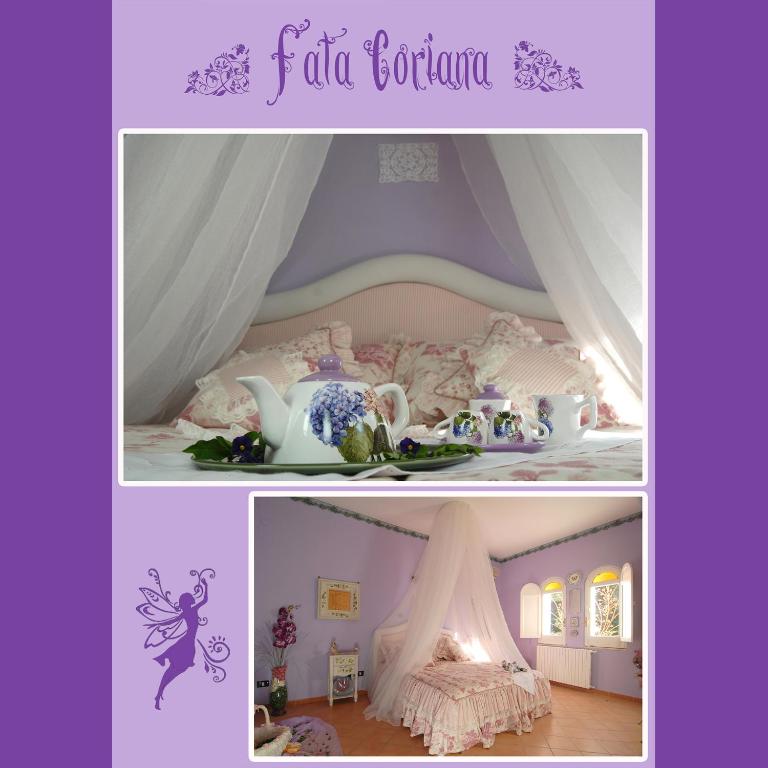 Postel nebo postele na pokoji v ubytování La Dimora le Fumarole Rooms