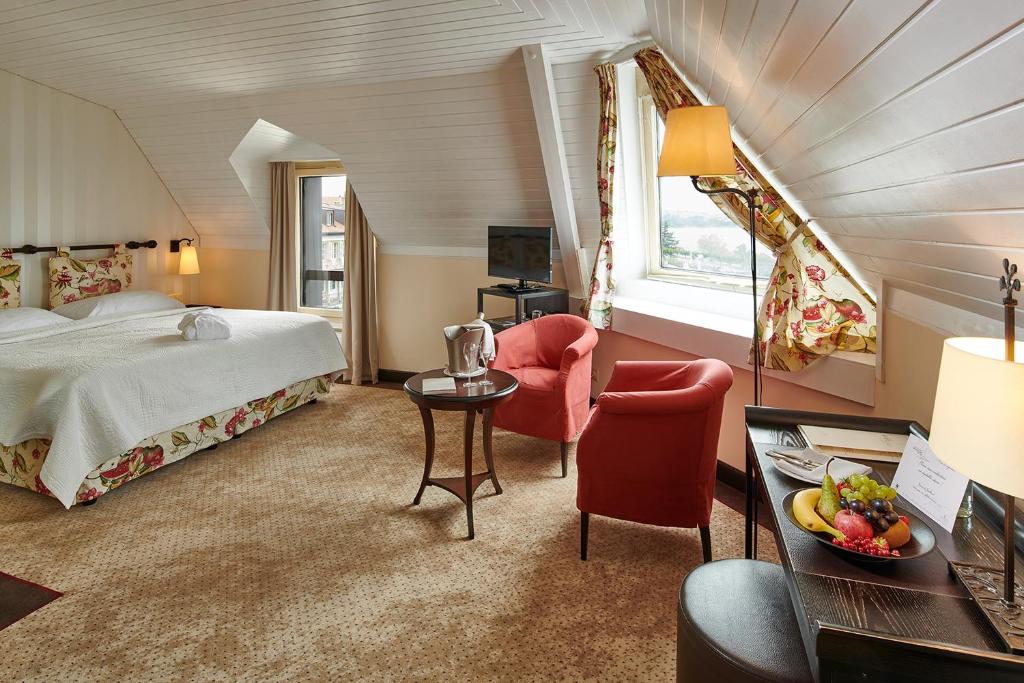 Photo de la galerie de l'établissement Romantik Hotel Mont Blanc au Lac, à Morges