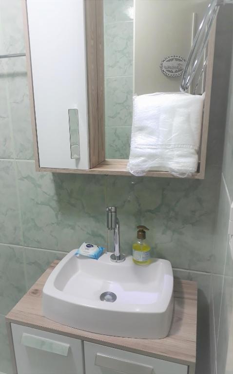  Apartamento Mobiliado com garagem