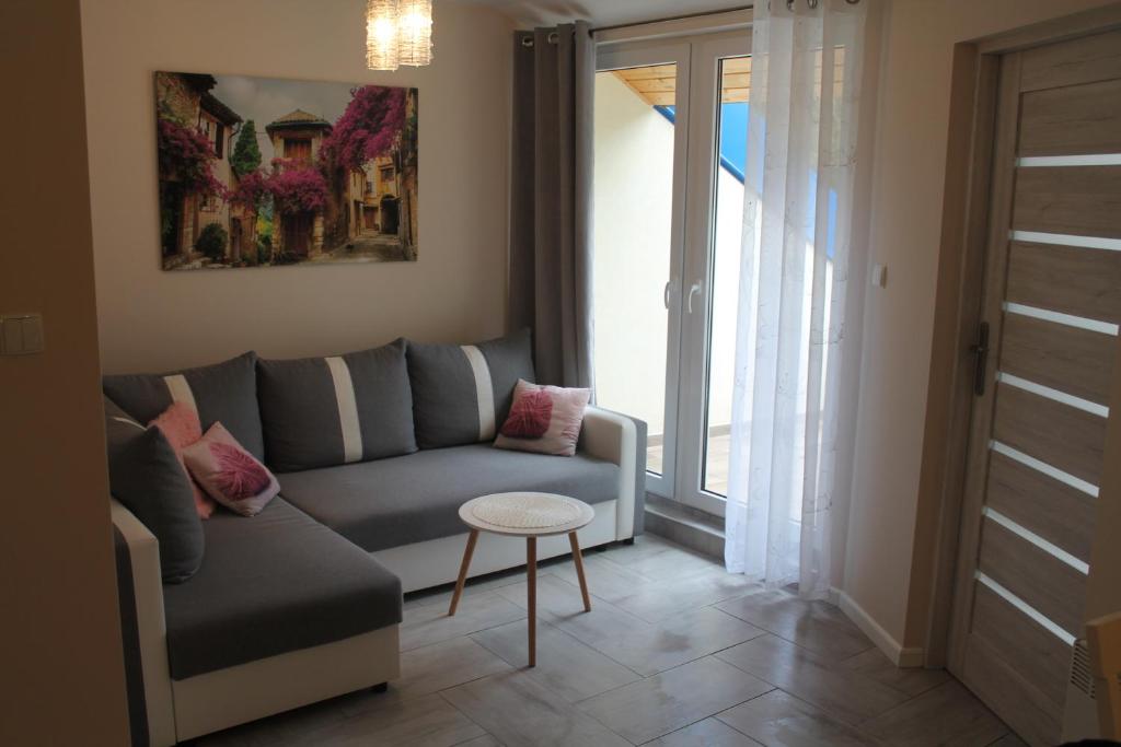 Część wypoczynkowa w obiekcie Apartament "Zacisze"