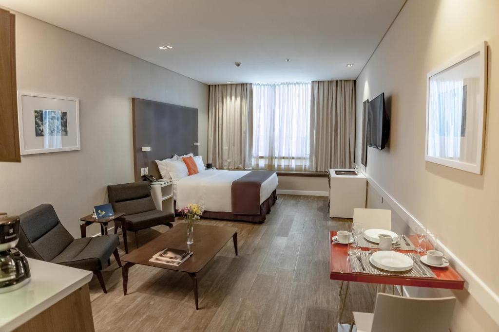 Posezení v ubytování Paseo La Galería Hotel & Suites