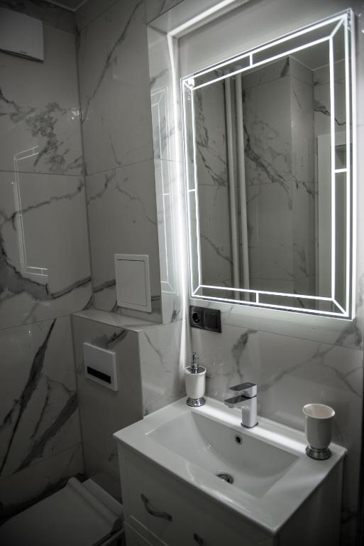 Łazienka w obiekcie Glamour Apartments