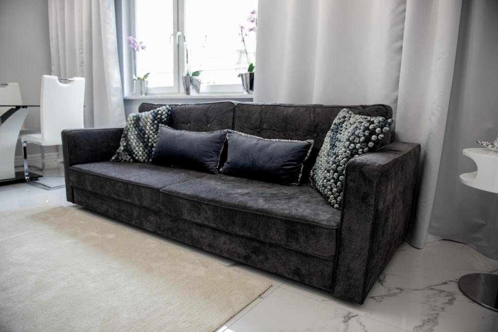 Część wypoczynkowa w obiekcie Glamour Apartments