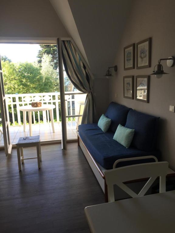 Posezení v ubytování Appartements Duplex de Charme à Bénodet Vue Mer
