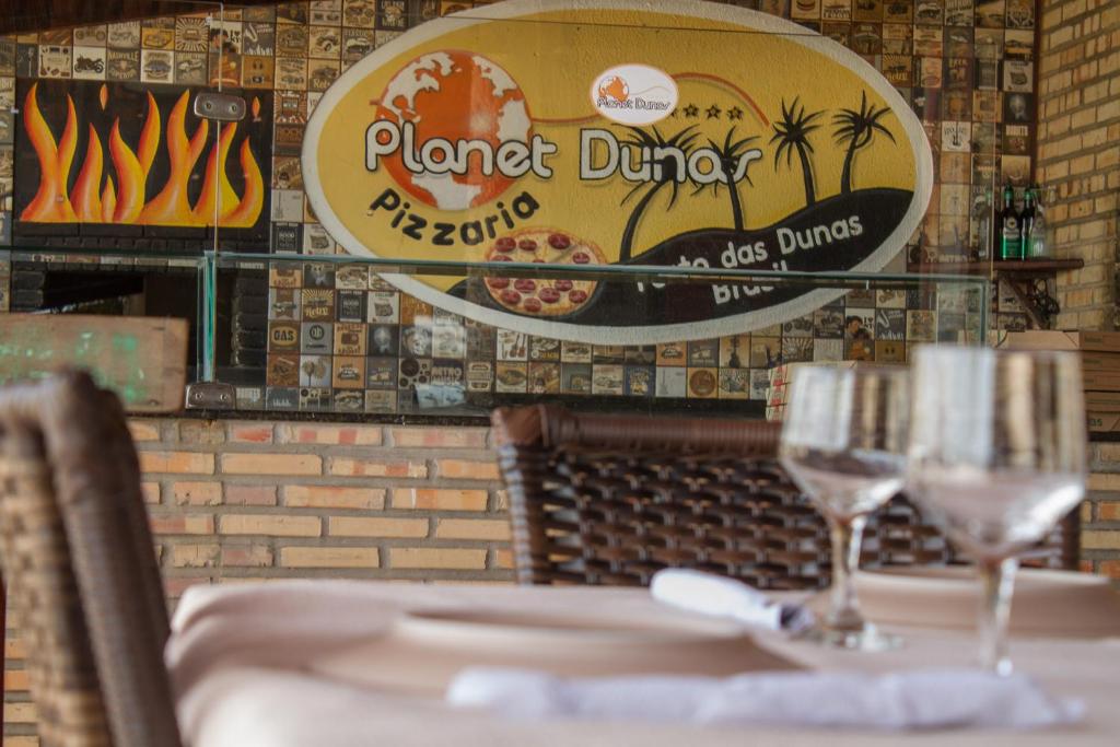 Restaurace v ubytování Planet Dunas Residence
